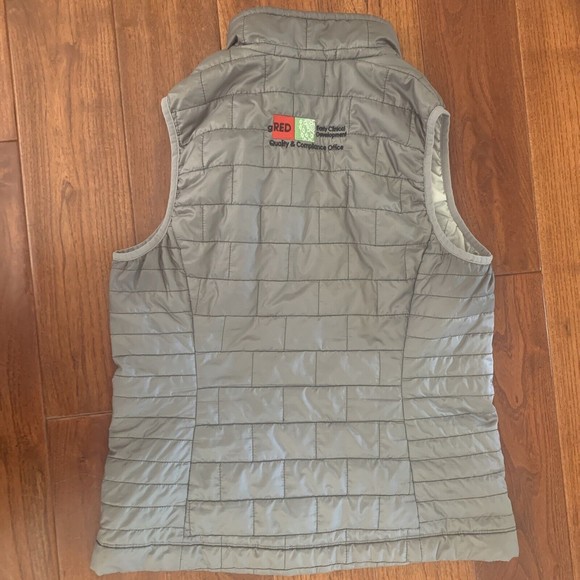 Patagonia Nano Puff Full Zip Silver(Gray) Vest Women's Size M Branded Logo - Picture 5 of 11